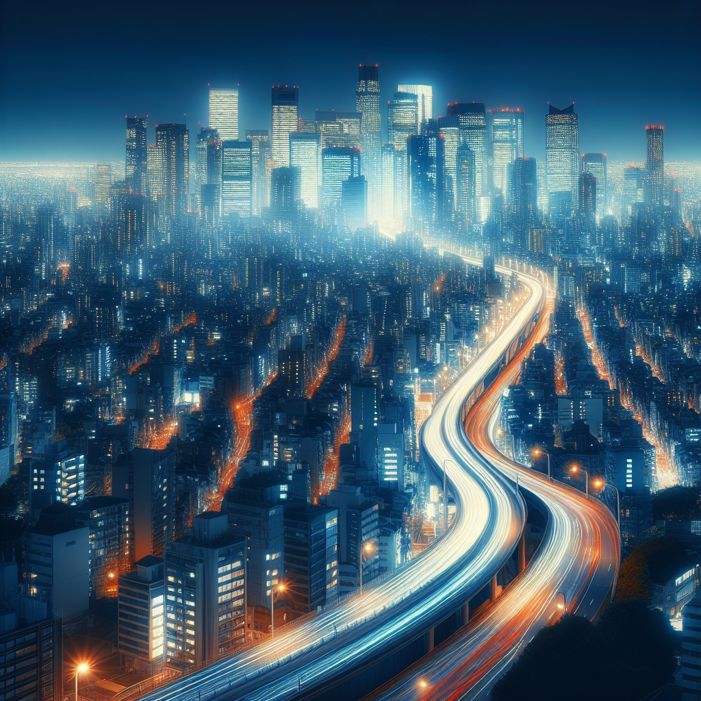 Breathtaking view of the city at dawn, with early light casting a warm glow over the buildings, making for a perfect good morning image.